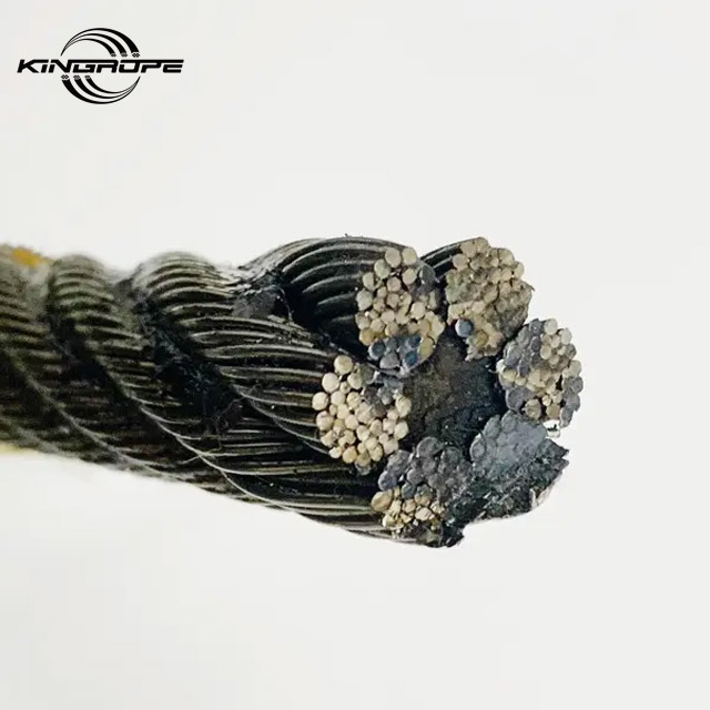 6x36WS 6x31WS Factory Construction galvanized steel rope GOST 16853-88 25mm