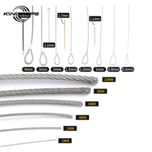 Steel Wire Rope 6x7 6x12 6x15 Rope Wire Bright Steel Hoist Rope Wire Steel Cable