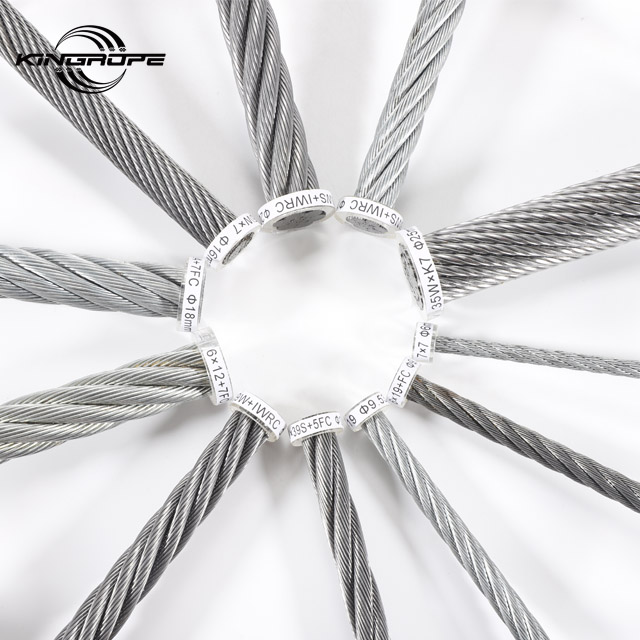 Certified Wire Rope / Steel Wire Rope / Galvanized Wire Rope