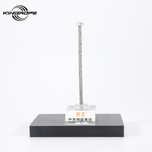 7×7 Galvanized Steel Wire Rope