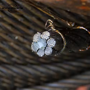 16mm 6x36+IWRC Elevator Lifting Galvanized Steel Wire Rope