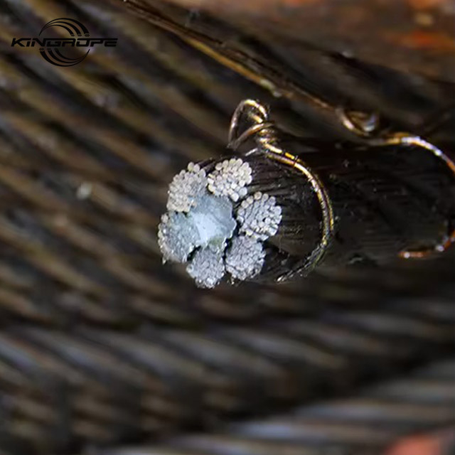 16mm 6x36+IWRC Elevator Lifting Galvanized Steel Wire Rope