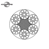 Bright Steel Wire Rope 6*19s+FC for Elevator