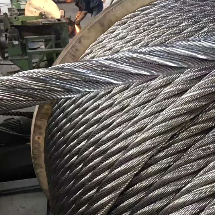 Manufacturers 6mm 12mm 25mm 34mm 40mm 48mm 50mm ungalvanized spring steel wire cable rope for drilling rig