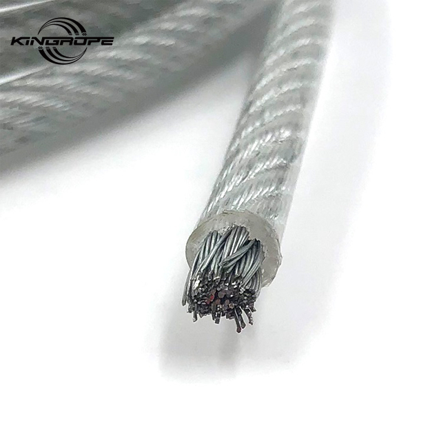 Wire Rope Coated Galvanized Steel Pvc Copper Eye Cable DIN Origin Type BEI Ect Grade ISO Thimble Lifting Place Model Test API