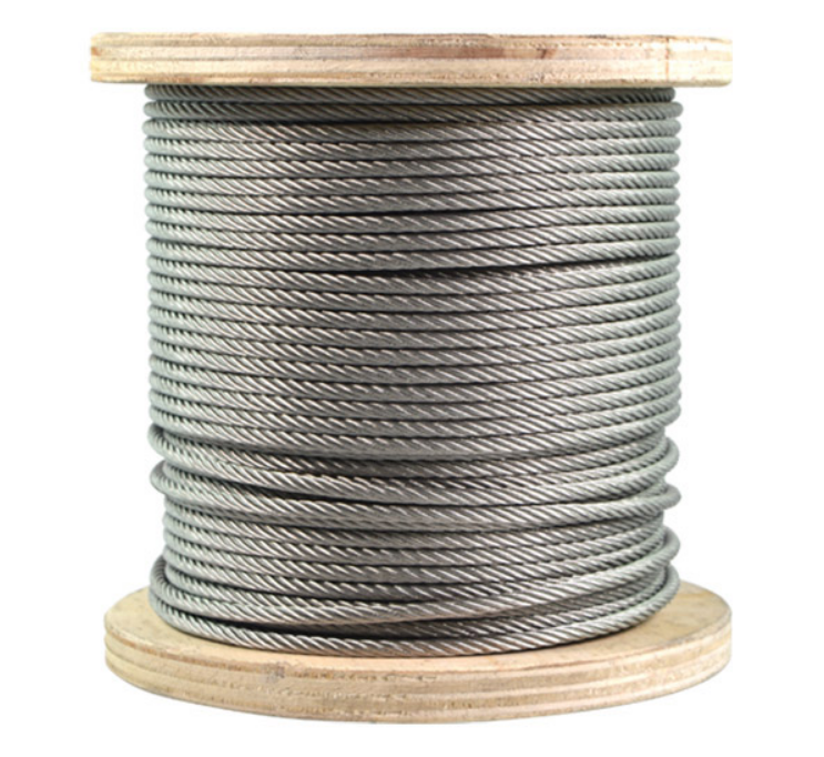 Steel Wire Rope 7x7 7x19 1x19 for General Purpose DIN Standard