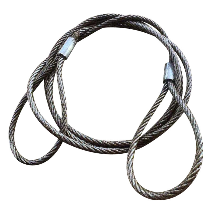 Galvanised Wire Rope Strop with Zin Coated