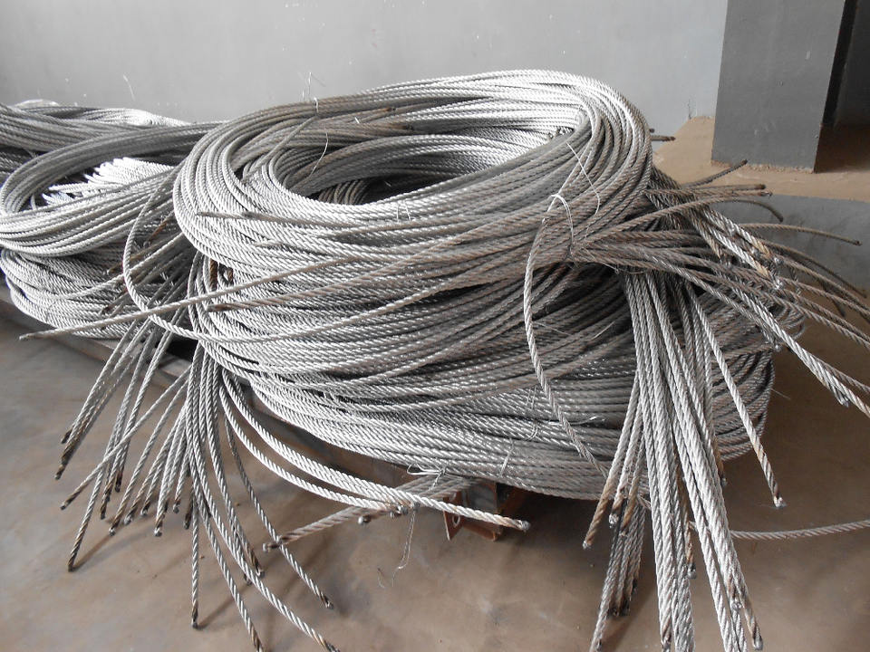 8.6mm Steel Wire Rope for Suspended Platform