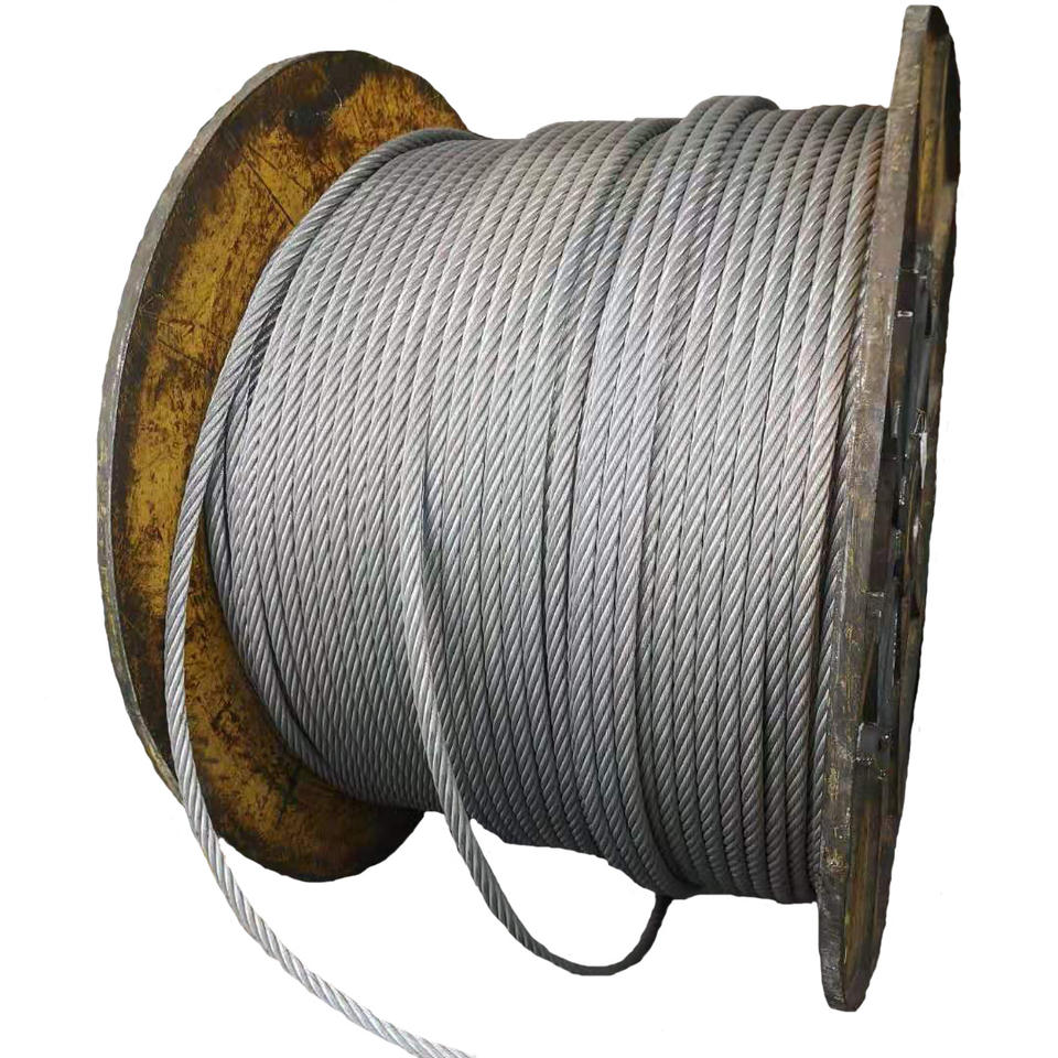 Round Strand Steel Wire Rope 6*26WS+IWRC Used in Blast Furnace Hoisting