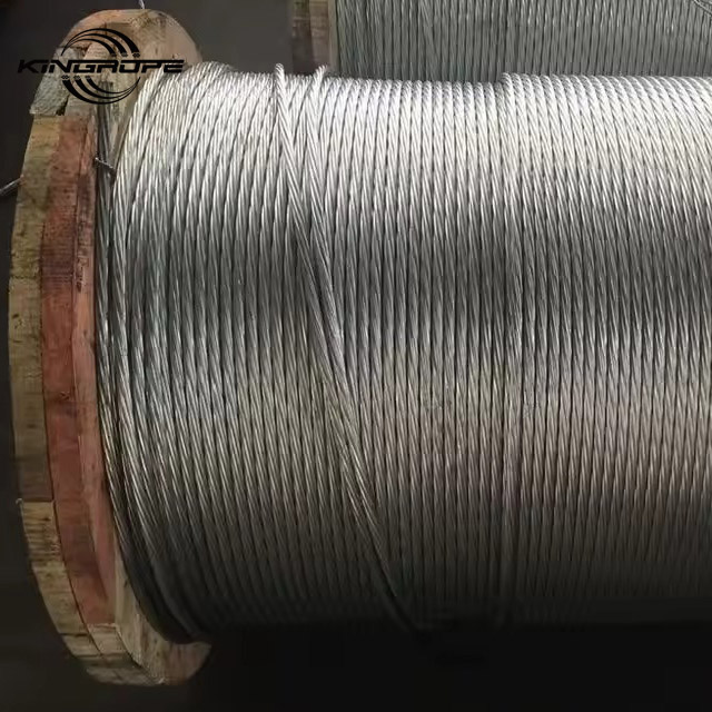 Factory 6x37 18mm Ungalvanized Steel Wire Rope for Docks, Ships, Cables, Hydra Tower Crane Wire Rope Sling