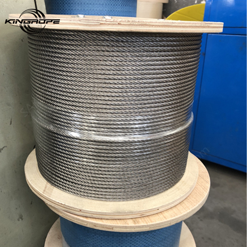 6X7+FC Galvanized Steel Wire Ropes