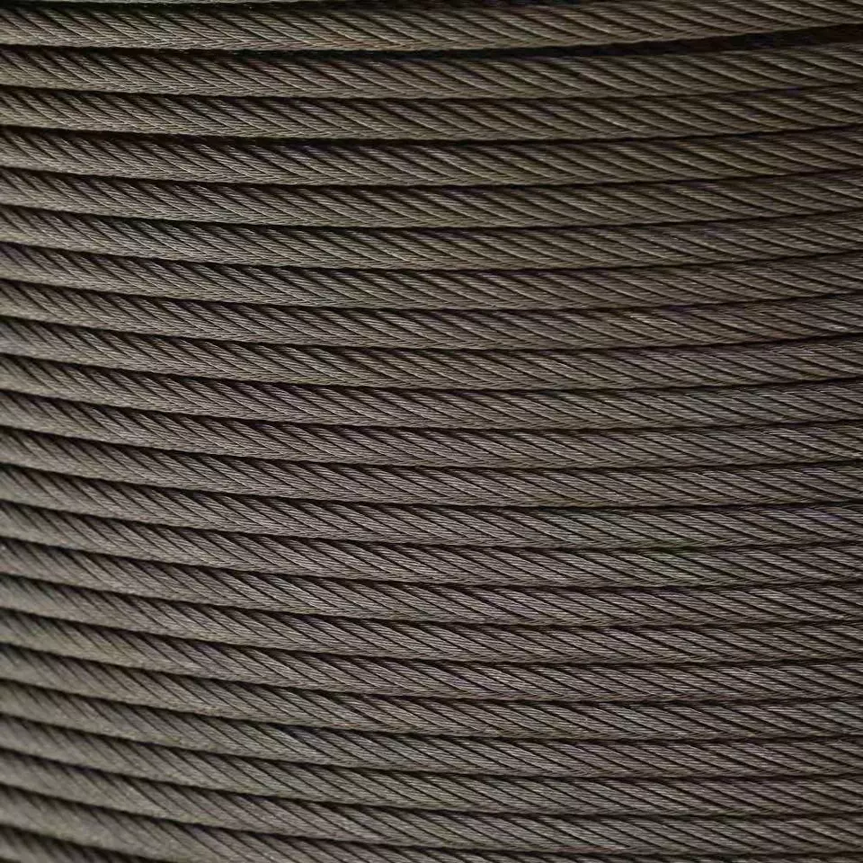 8*19S+NF 13mm Ungalvanized Steel Cable Wire Rope for Elevators Price