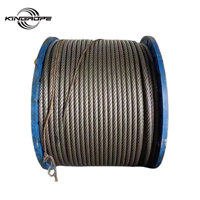 Ungalvanized Steel Wire Rope with Grease for Marine Lifting