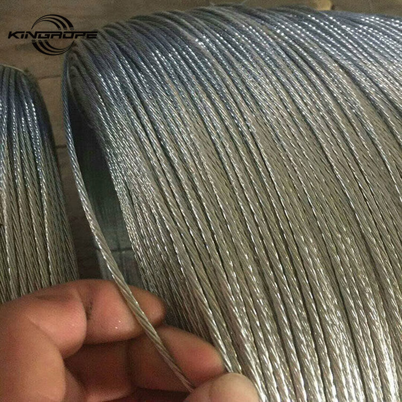 Galvanized 1X19 Bicycle Brake Cable Steel Wire Rope