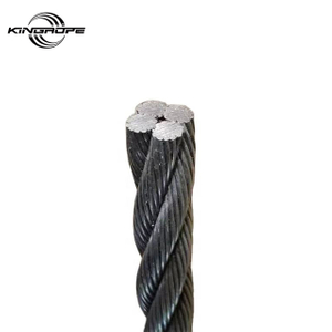 Hot Dipped Galvanized 4x31WS+PPC Steel Wire Rope Suspended Platform Use