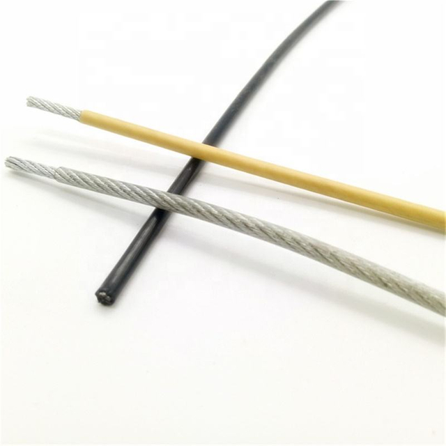 High Quality Control Cables Steel Wire Rope Galvanized 1*19 7*7 Brake Cable With Pvc Coating