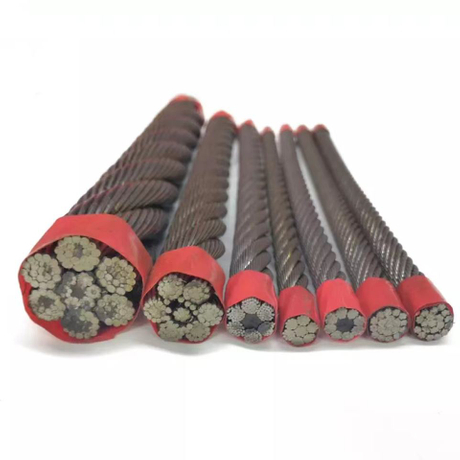 New Factory Price High Carbon Facial Contact Steel Wire Rope For Cableway