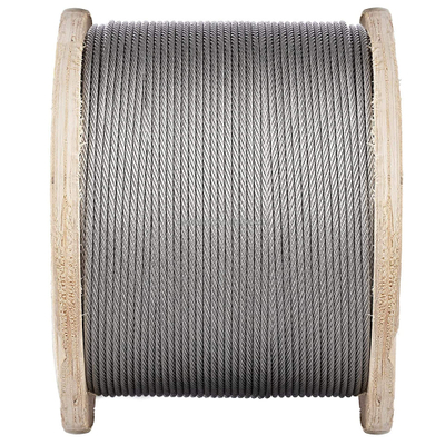 18*7 Class Galvanized Steel Wire Rope 1770N/mm2 No-rotating with many layers