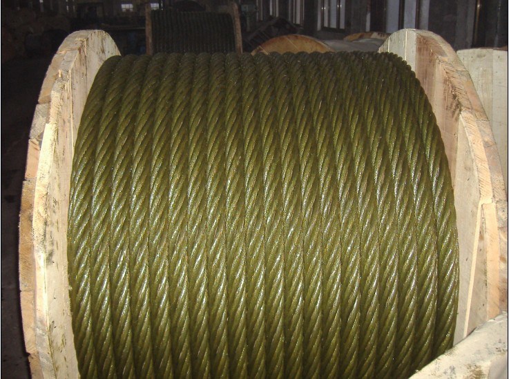 20mm 30mm Wire Rope 6X37 IWRC Steel Core Wire Rope