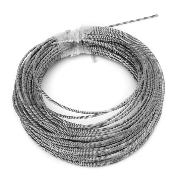 High Tension Gym Galvanized Steel Rope Prices 10mm Elevator Metal Gi Steel Wire Rope