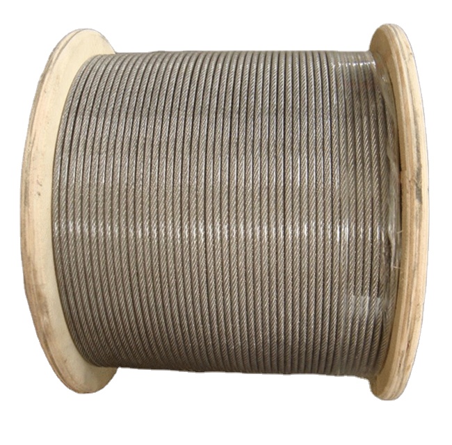 Electric Galvanized Steel Wire Rope with Color PVC(PE) Coating