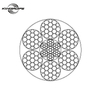 6×19W+IWRC Galvanized Steel Wire Rope