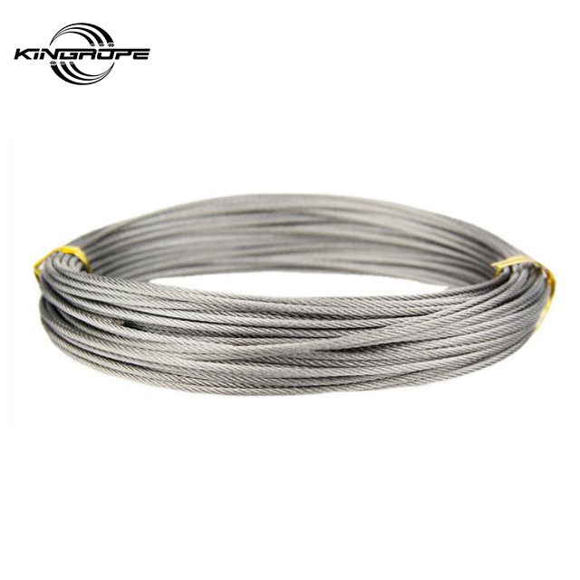 Manufacturer 7x7 7x19 16mm - 24mm Steel Wire Rope