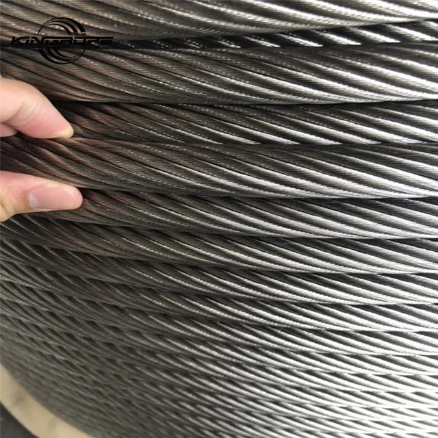 Corrosion resistance 7*19 7*7 high tensile 20mm 24mm steel wire rope