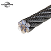 High strength galvanized carbon steel wire rope for lifting 6x26WS+IWRC