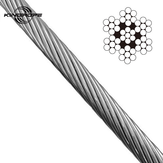 Steel Wire Rope Soft Fishing Lifting Cable 7*7
