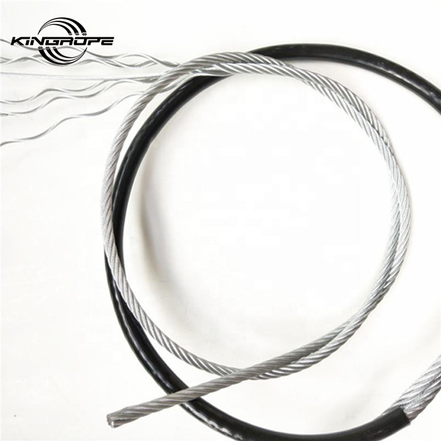 PVC Plastic Coated Steel Wire Rope Wire Sling