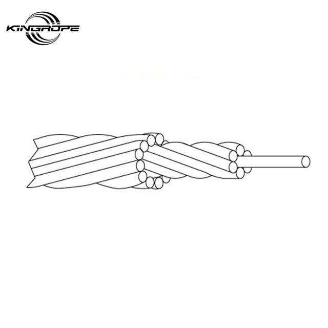 1x19 1.5 mm for bridge universal Steel Wire Rope Galvanized