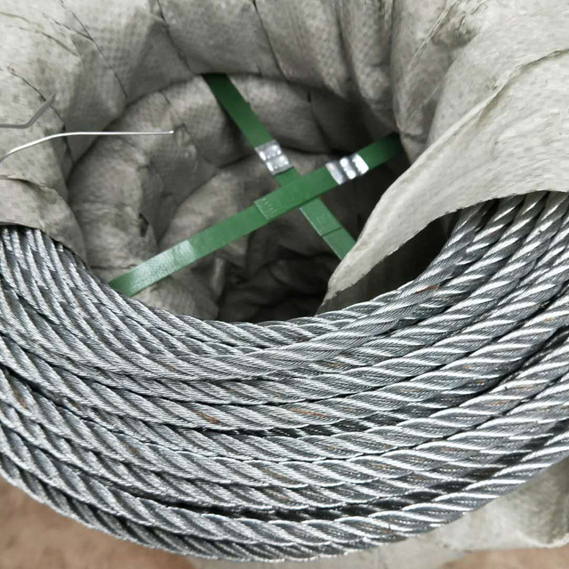 Hot Dip Galvanized Steel Wire Rope for Swing Stage