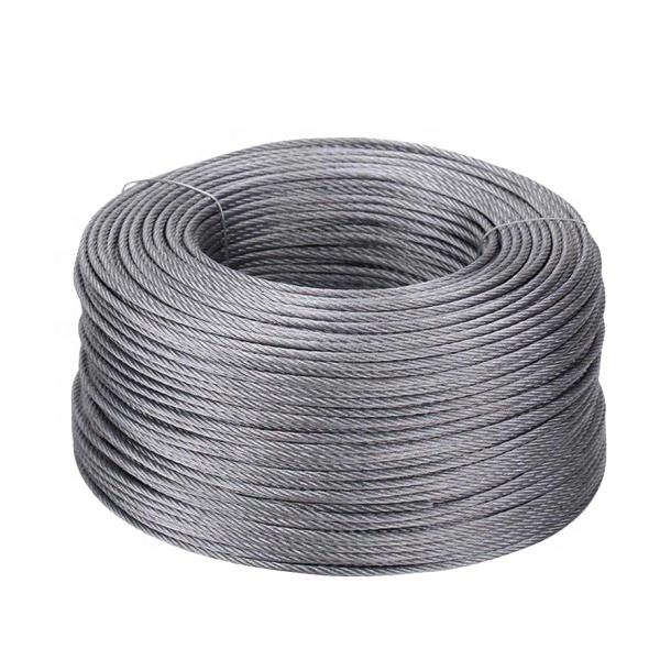 Elevator Parts Elevator Steel Wire Rope For Elevator 6*19/8*19