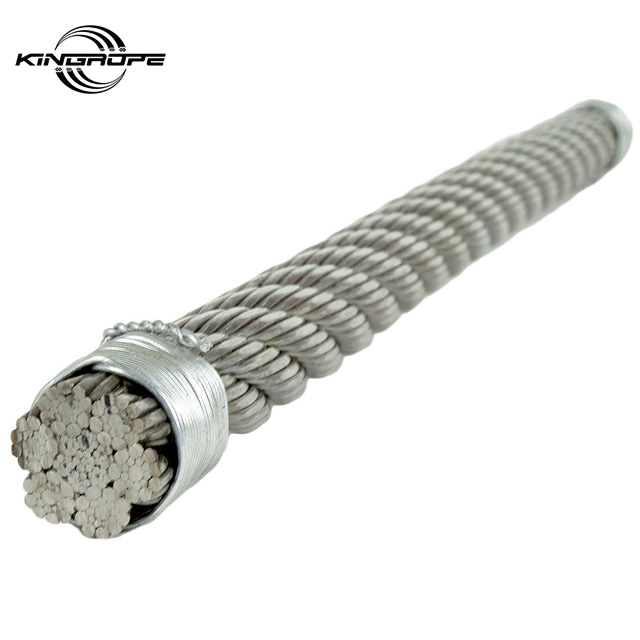 Steel Wire Rope With Asphaltic Used For Marine Environment 6xK19s+FC/IWRC