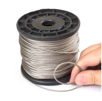 1770MPA Hot Dipped Galvanized/ungalvanized with Oil Coating Surface Treatment Rope Steel Wire 6x12+7FC