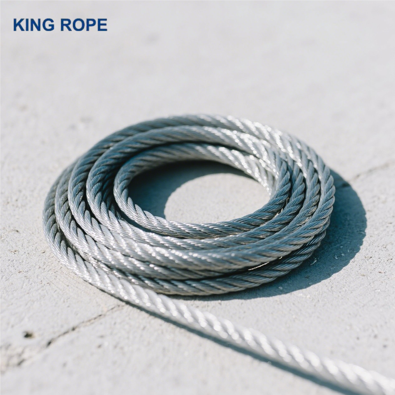 Certified Wire Rope / Steel Wire Rope / Galvanized Wire Rope
