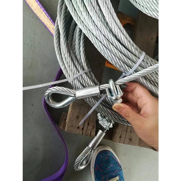 Economical custom design 7mm elevator stainless steel wire rope