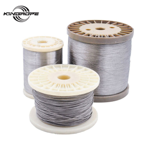 High Strength 6x12+7FC Galvanized Steel 304 316 Wire Rope Cable