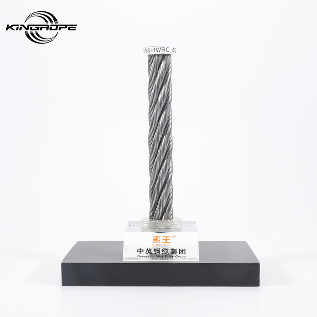 6×K36WS+IWRC Ungalvanized Steel Wire Ropes