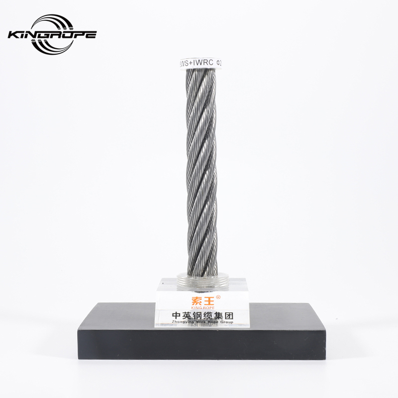 6×K36WS+IWRC Ungalvanized Steel Wire Ropes