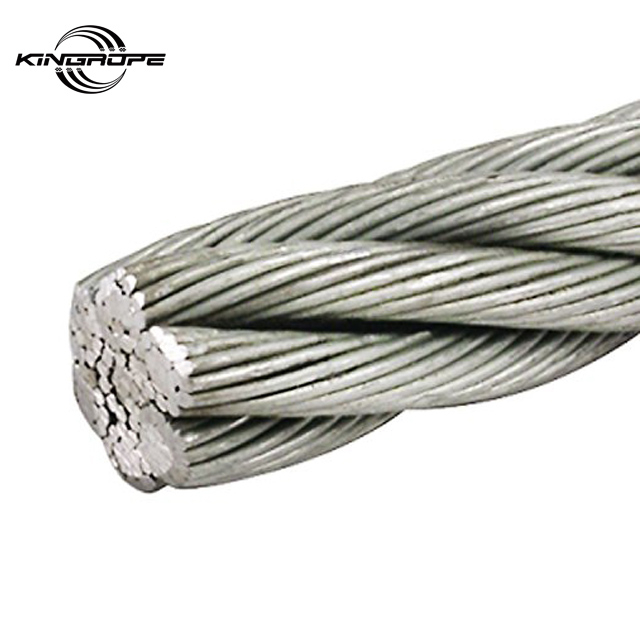 High Quality Various Types of Galvanized Steel Wire Rope for All Kinds of Lifting And Traction Equipment Wire Rope