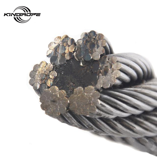 Bright Steel Wire Rope 6*19s+FC for Elevator