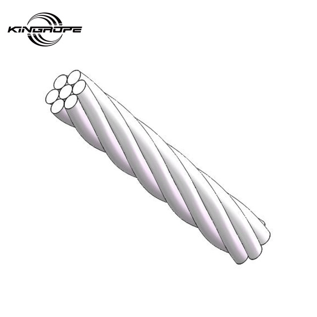 Steel Wire Rope 1x7 for Crane And Elevator Steel Wire Rope 12mm