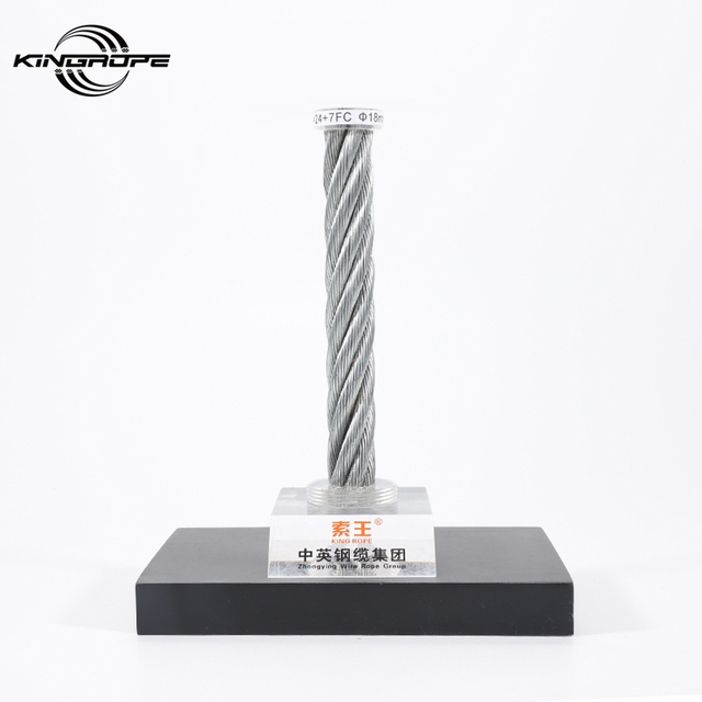 6x24+7FC Galvanized Steel Wire Rope