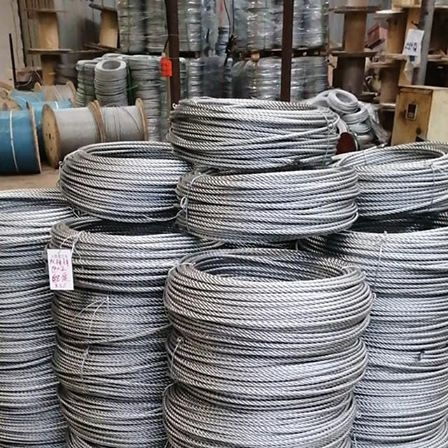 6x19s Steel Wire Rope 19mm 20mm Steel Wire Rope for Forestry Machines Winches