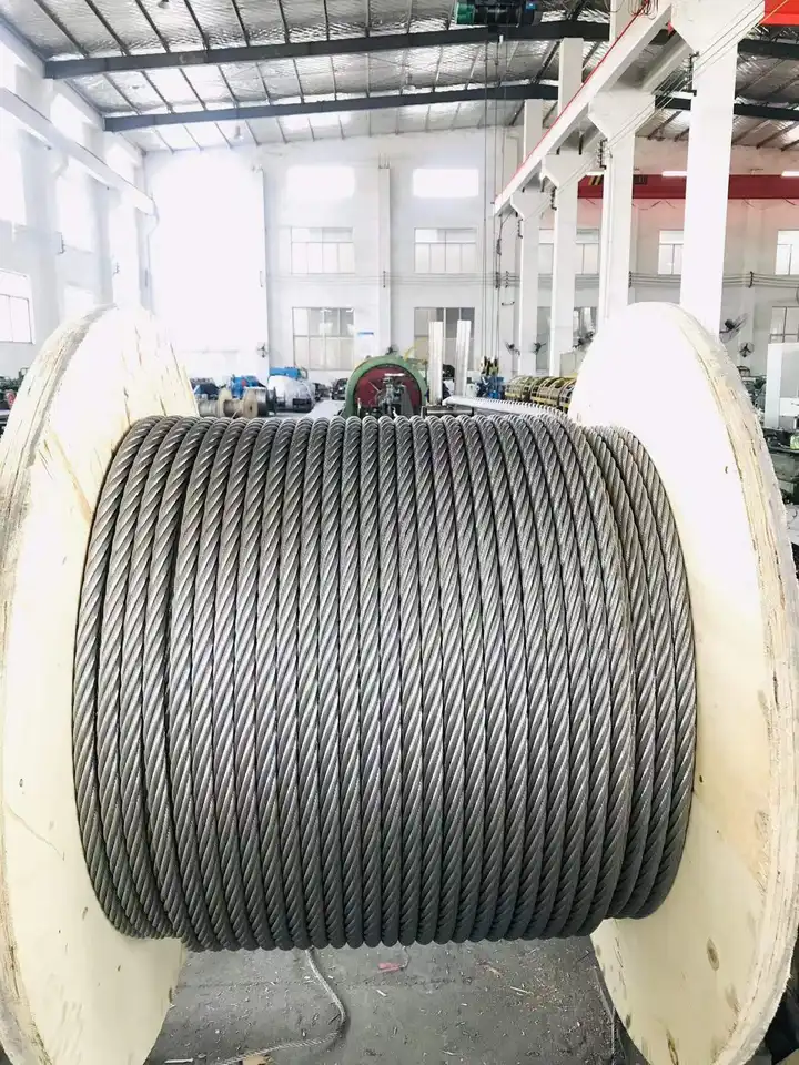 Ungalvanized Steel Cables 6X36sw+FC with High Quality