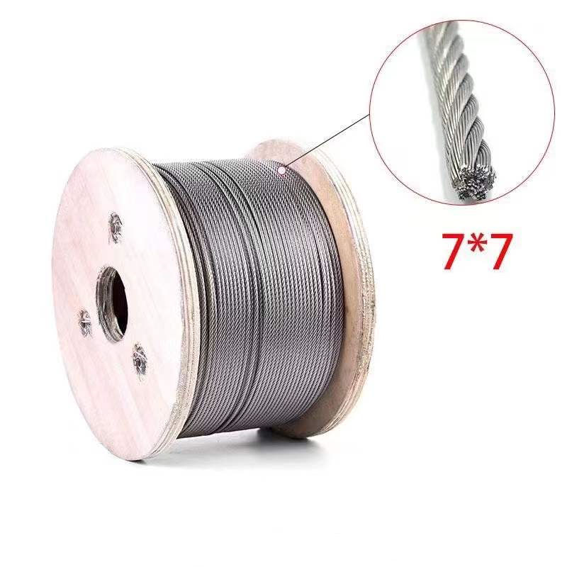 High Tension Galvanized Steel Wire Rope 7x7 1x19 For General Purpose Standard