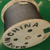 8*19W+IWRC Ungalvanized Steel Wire Rope 8mm For Elevator