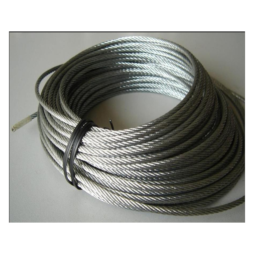 High Demand Products Electric Rope Galvanized Flexible Steel Wire Rope 